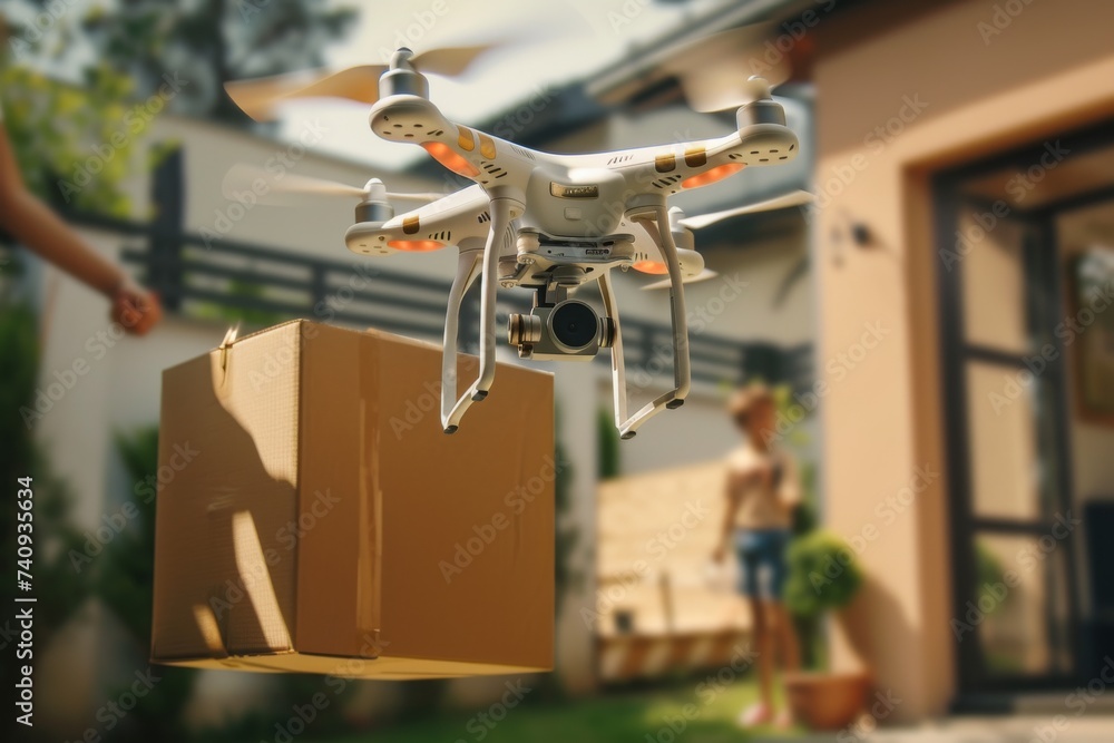 Smart package Drone Delivery smart plant monitoring. Box shipping land surveying drone parcel parcel delivery transportation. Logistic tech data science mobility sustainable mobility Smart package Drone Delivery smart plant monitoring. Box shipping land surveying drone parcel parcel delivery transportation. Logistic tech data science mobility sustainable mobility