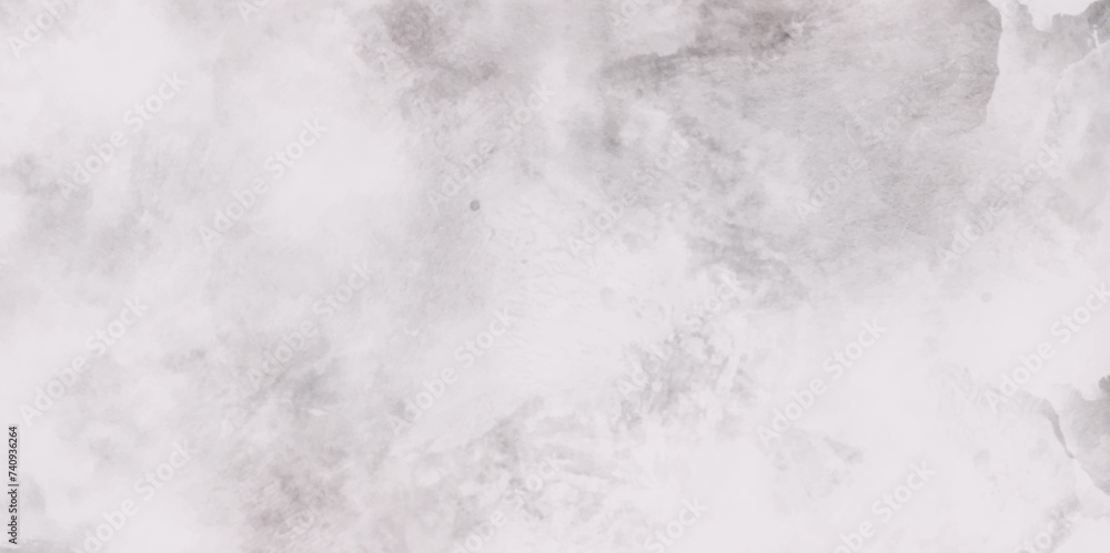 White marble texture. Monochrome white watercolor. Abstract grunge white shades watercolor background.