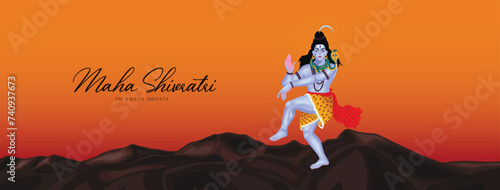 Happy Maha Shivratri | Maha Shivaratri Wishes | Happy Maha Shivratri Social Media Post | Shivratri Web Banner, Story, Print 