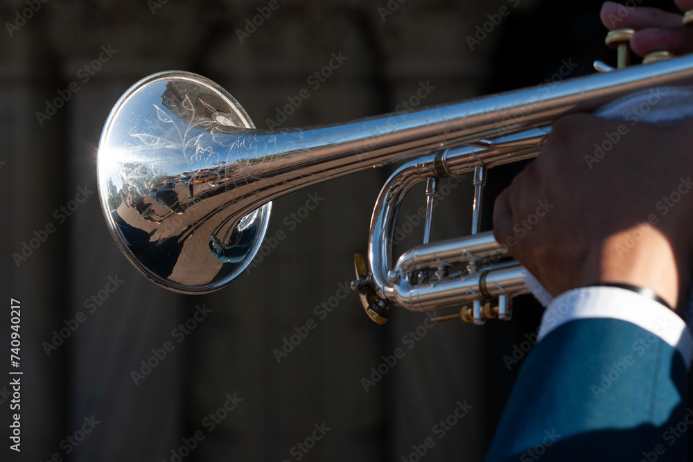 Obraz premium Celebration Trumpet