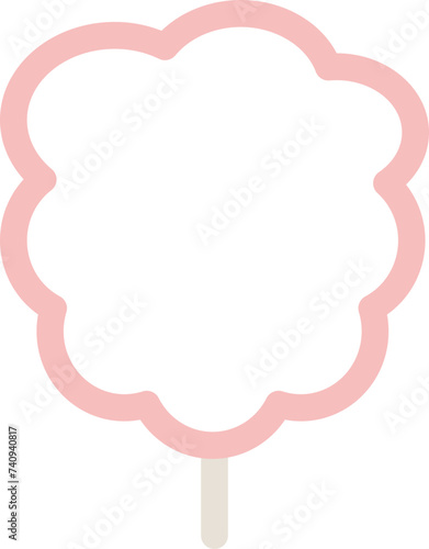 Cotton candy icon
