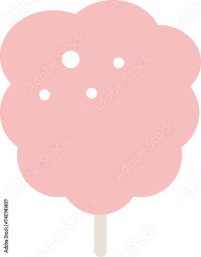 Cotton candy icon
