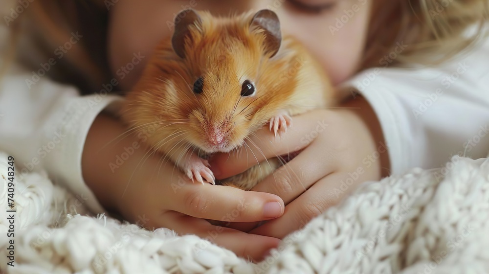 Whisker Whispers: Capturing Hamster Love and Trust Whisker Whispers: Capturing Hamster Love and Trust