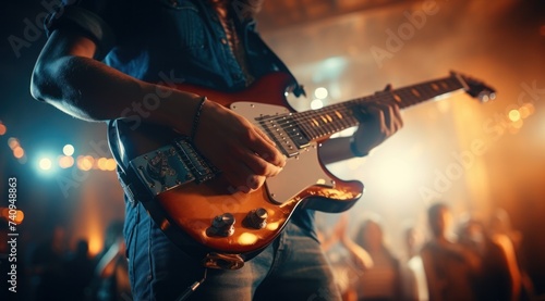 Guitarist in Spotlight: Live Concert Performance