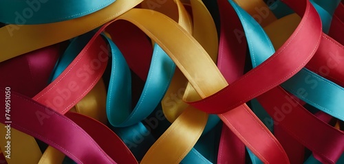 Twisted Ribbon Background