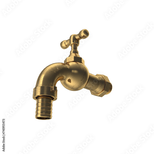 Bronze Faucet PNG
