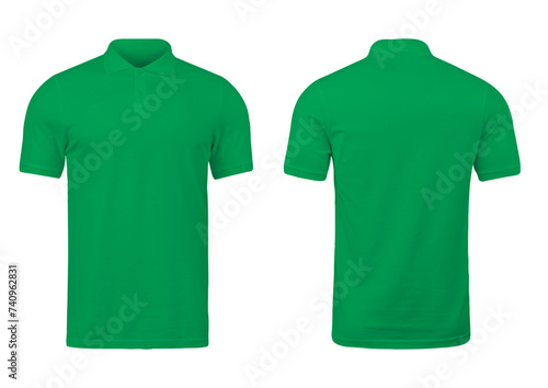 Green Men's Polo Shirt Mockup High Resolution To Customize