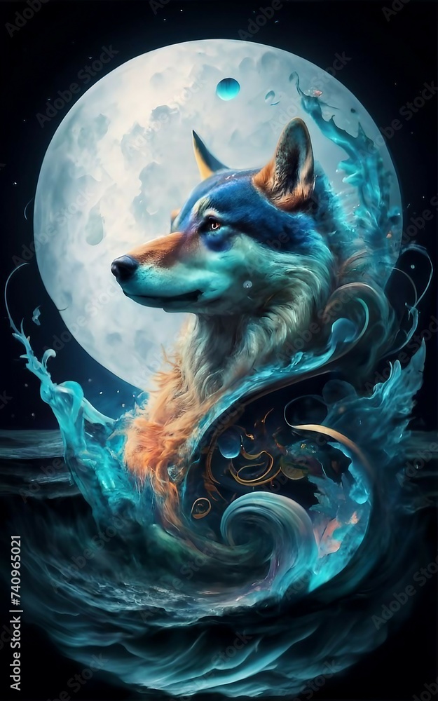 Fototapeta premium Wolf
