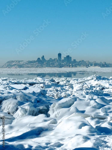Québec City et le Saint Laurent