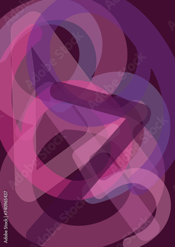 Numeric Textured Background pink