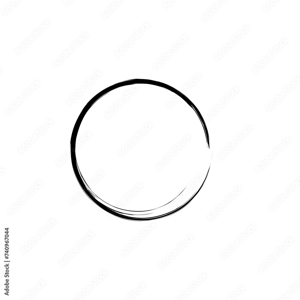 Hand drawn circles sketch frame Hand drawn circles sketch frame