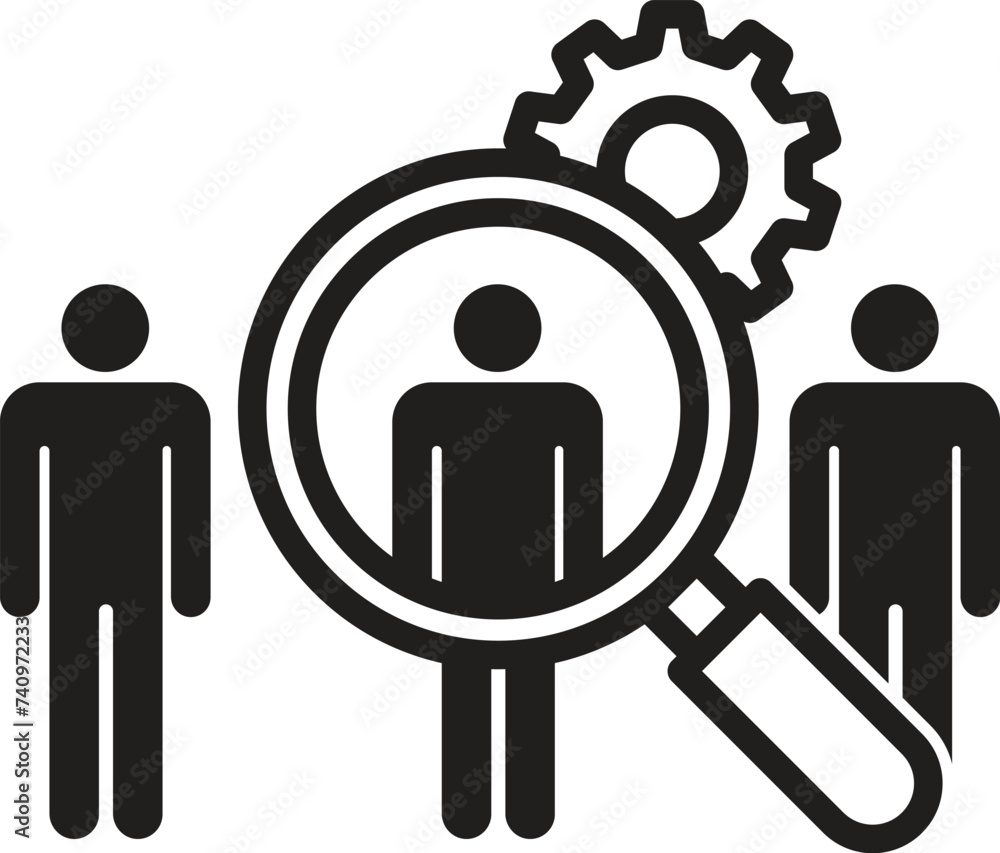 workforce planning icon vector manpower plan sign workforce planning icon vector manpower plan sign