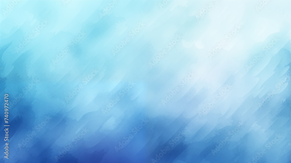 Abstract Blue Artwork with Soft Gradient Waves