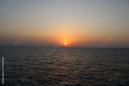 Sunset over the Red Sea - Egypt © Martin