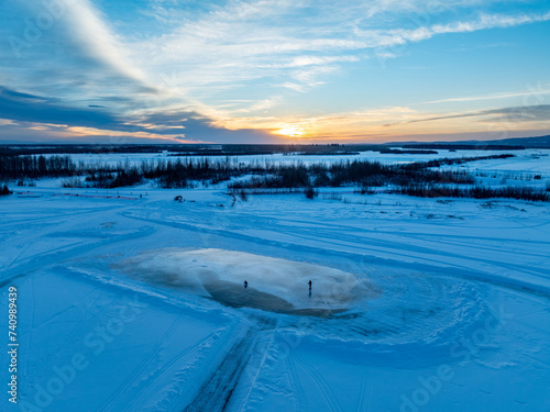 Fairbanks Aerial Winter