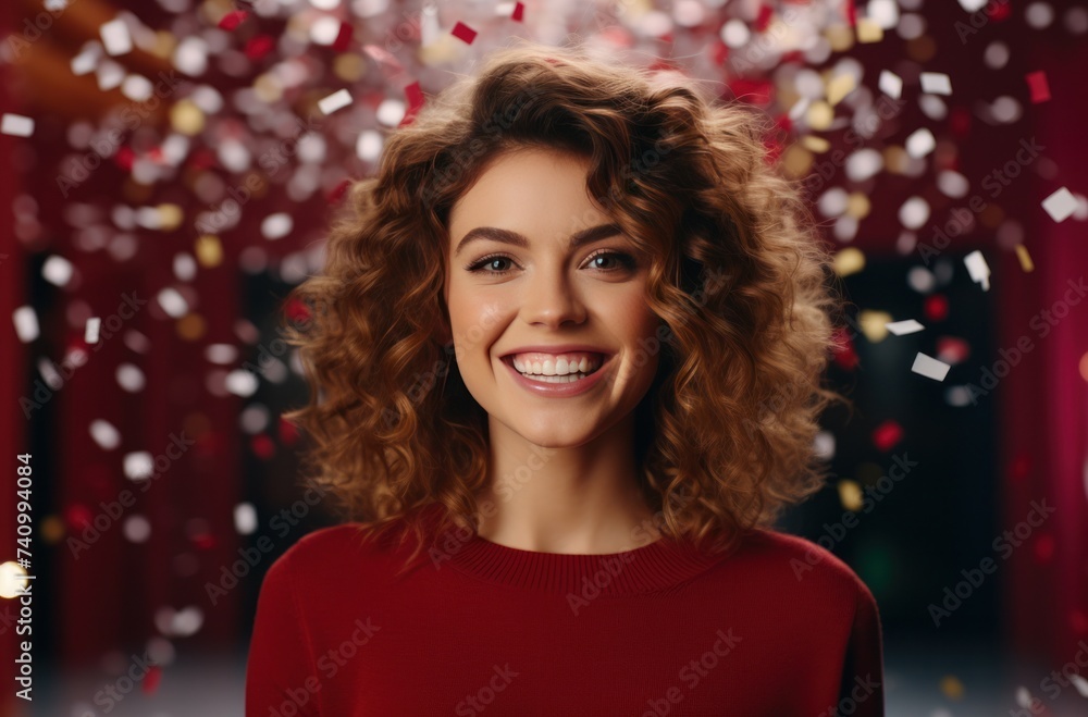 Radiant Joy in Confetti Rain Radiant Joy in Confetti Rain