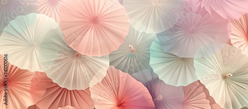 Umbrella pattern rainbow color