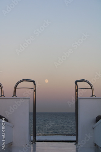 фотографія Sunset as observed from the sundeck - Red Sea, Egypt
