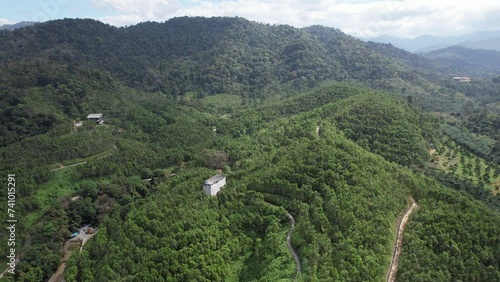 Ipoh, Malaysia - February 19 2024: The Gaharu Tea Valley photo