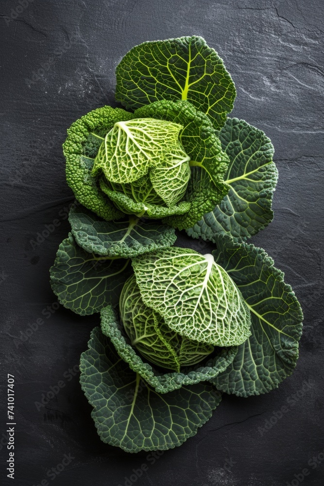 Fototapeta premium Savoy cabbage