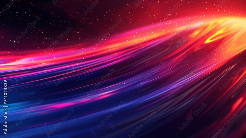 Abstract futuristic speed motion technology digital background. generative AI