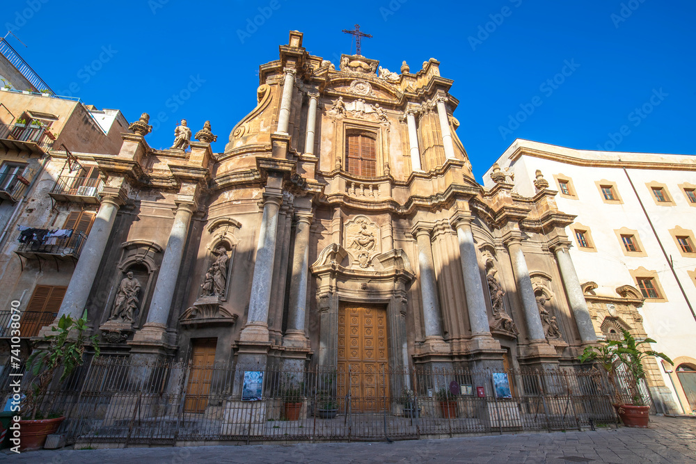 The Church of Saint Anne the Mercy is a Baroque church of Palermo,Sicily