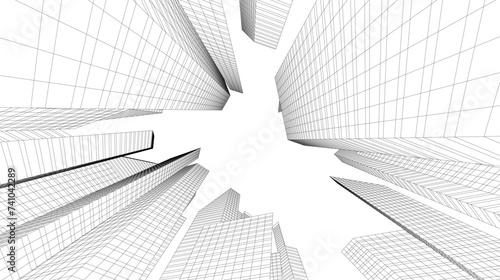 abstract architecture background