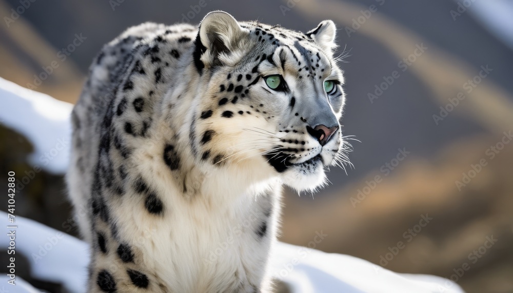 leopard, portrait, wildlife, nature, habitat, conservation, endangered, snowy, landscape, wild, beaut, Captivating Close-up Portrait Endangered Snow Leopard leopard, portrait, wildlife, nature, habitat, conservation, endangered, snowy, landscape, wild, beaut, Captivating Close-up Portrait Endangered Snow Leopard