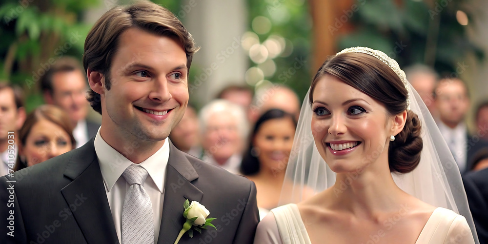 happy married couple