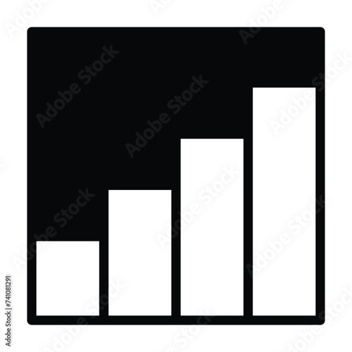 Staircase, stairs or stairwell down flat vector icon for apps and games