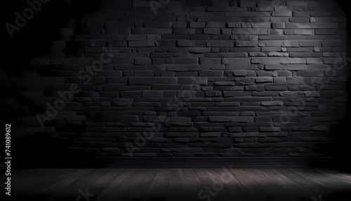 Black wall background 