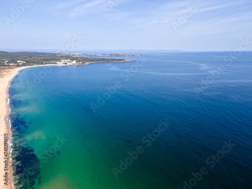 Aerial view of The Driver Beach, Bulgaria