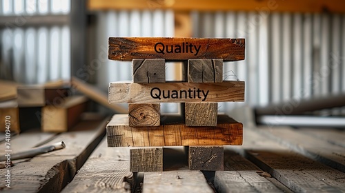 quality and quantity which makes money