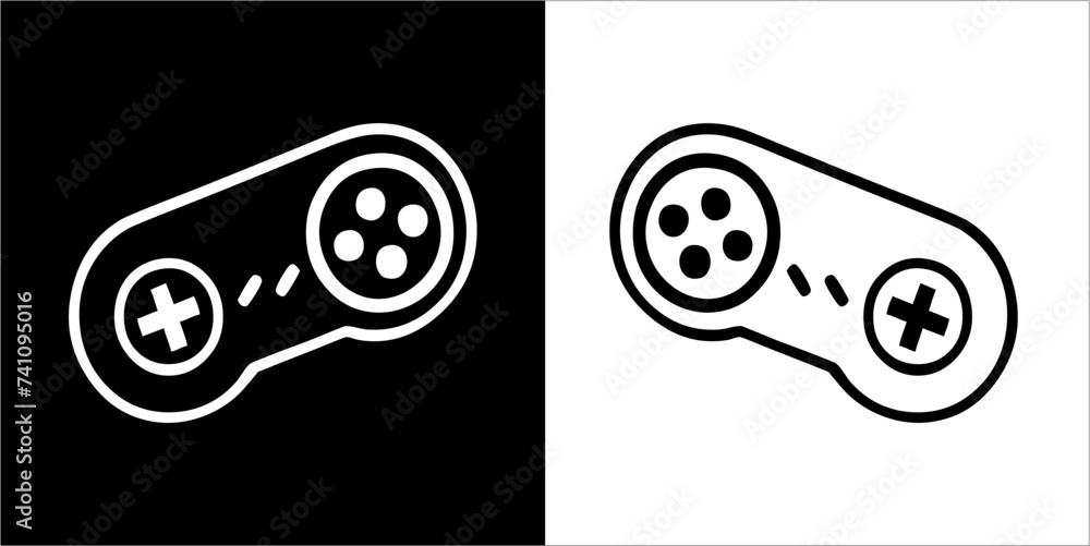 Naklejka premium Illustration vector graphics of video game icon
