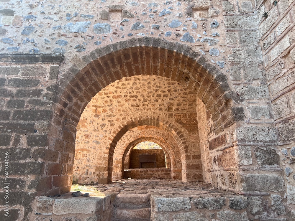 arch entrance to the castle