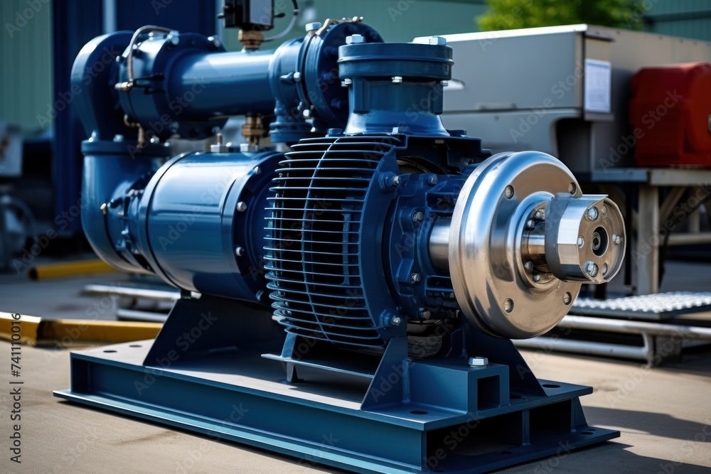 liquid transfer pump Modern chemical industry equipment in petrochemical plants, oil refineries