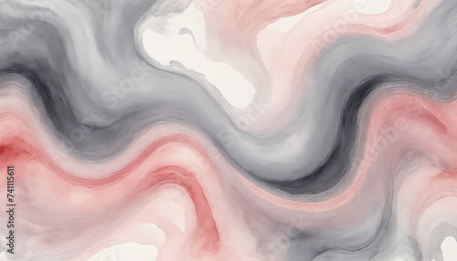 Abstract pastel pink water color