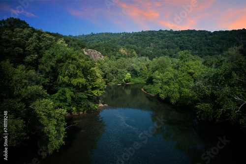 Potomac River at Dusk or Twilight