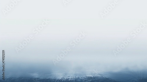 gradient background featuring shades of pale blue and misty gray, capturing the tranquility of a foggy morning © Artistic_Creation
