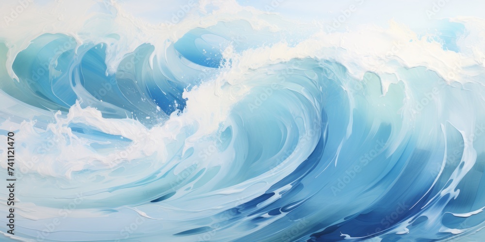 Abstract background with ocean waves. Abstract background with ocean waves.