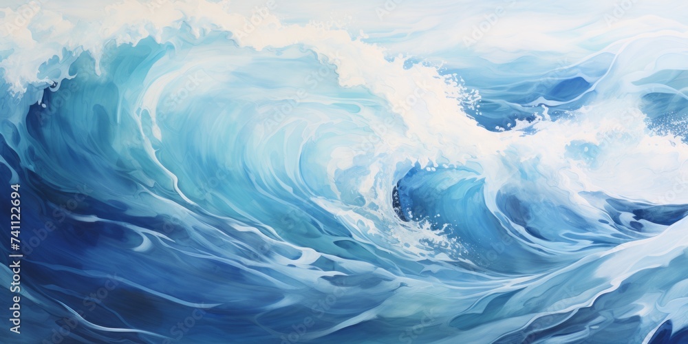 Abstract background with ocean waves. Abstract background with ocean waves.