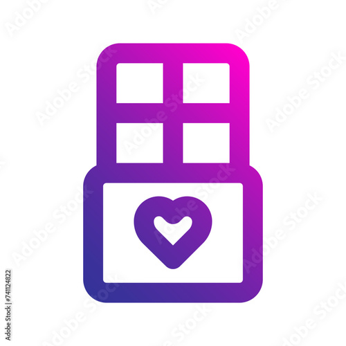 chocolate gradient icon