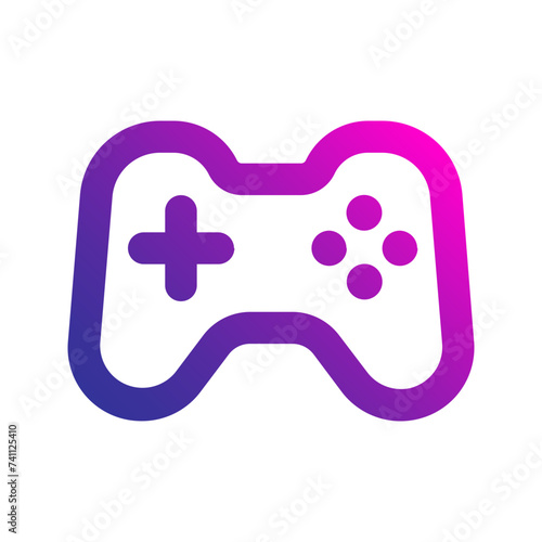 gamepad gradient icon