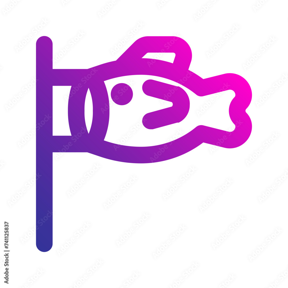 koinobori gradient icon