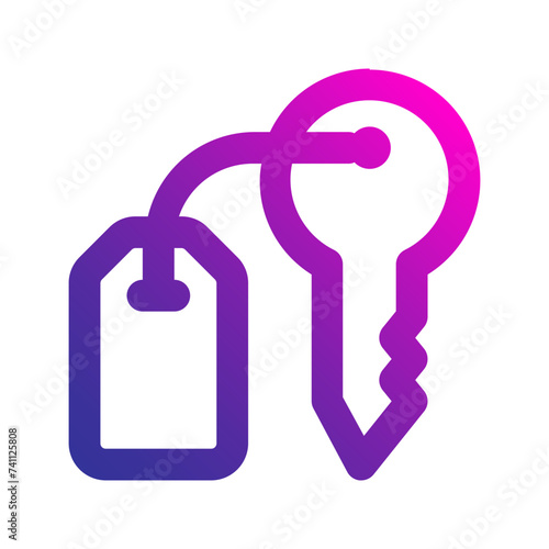 key room gradient icon