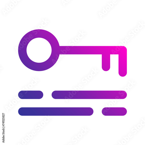 keyword gradient icon