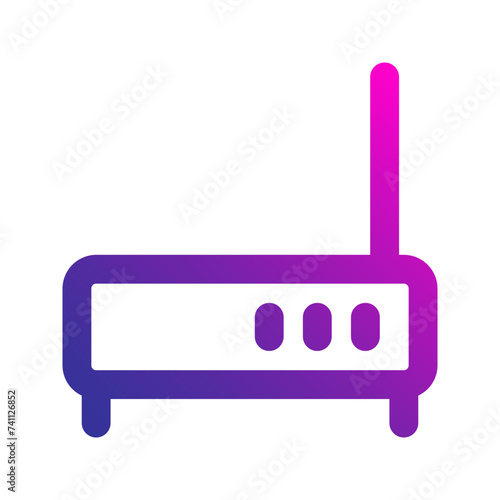 router gradient icon
