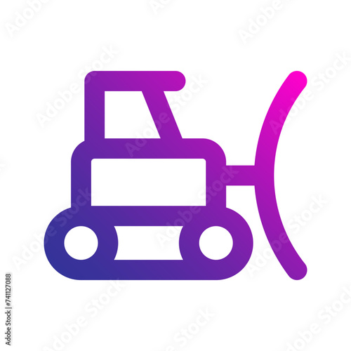 snowplow gradient icon