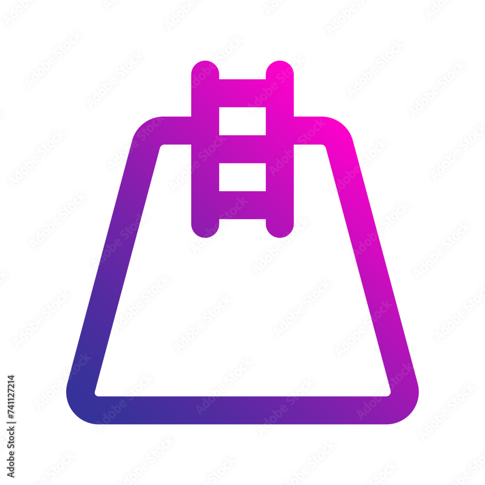 Fototapeta premium swimming pool gradient icon