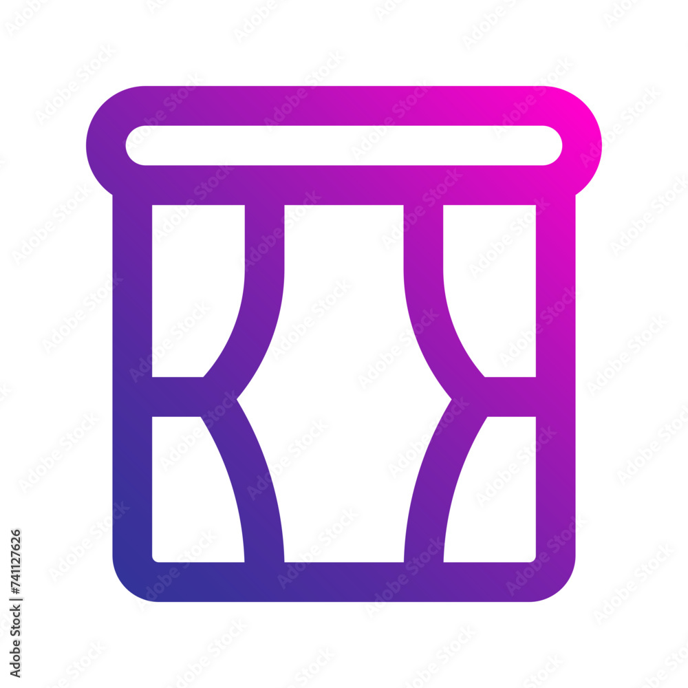 window gradient icon window gradient icon